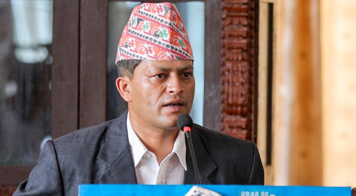 ganesh basnet president press chautari nepal.jpg