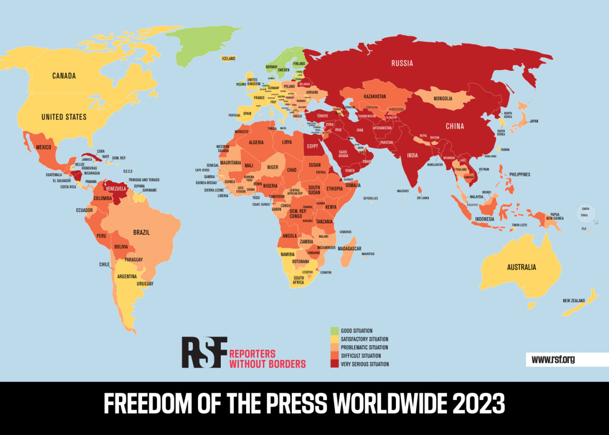 MAP - 2023 World Press Freedom Index.png