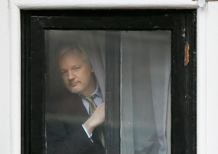 julian assange at Ecuadorean embassy.jpg